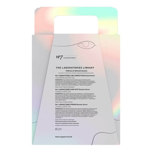 BNIB No7 Laboratories Beauty Boost The Laboratories Library 3 pc Kit - Picture 2 of 6